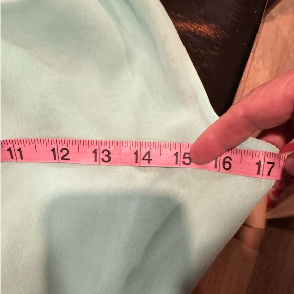 Mint Green Meng Li Dress NWT size S high low - Picture 13 of 13
